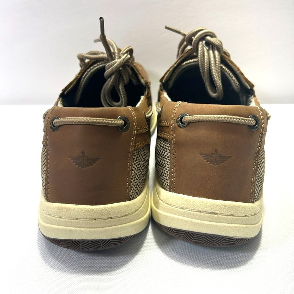Dockers Beacon Genuine Leather Men's Shoes Tan US 10.5W Stain Defender - Picture 3 of 9